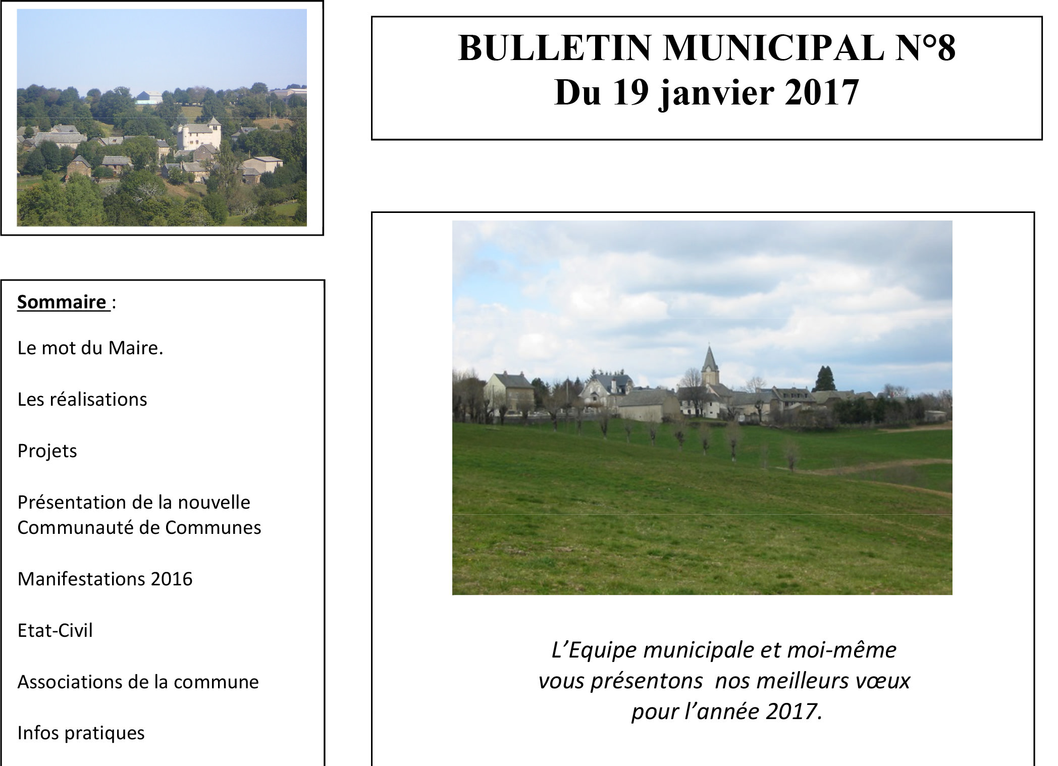 Bulletin municipal 2017