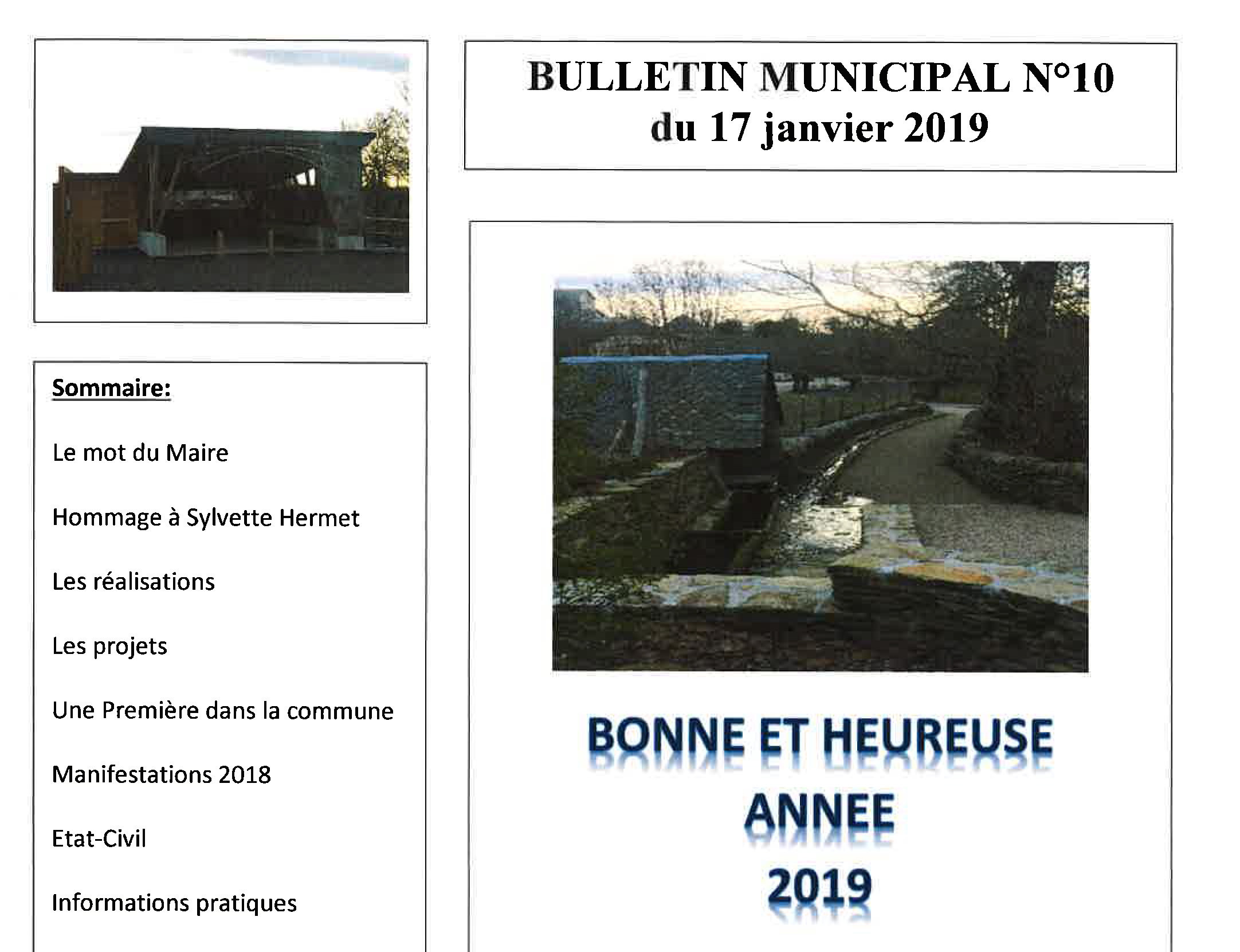 Bulletin municipal 2019